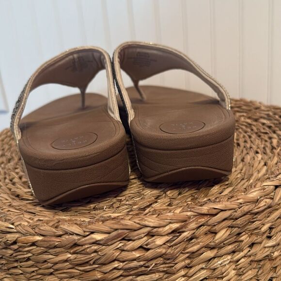 Kelly & Katie Women's Brown Vosne Wedge Sandal - 8.5 - Excellent Condition - Picture 4 of 9